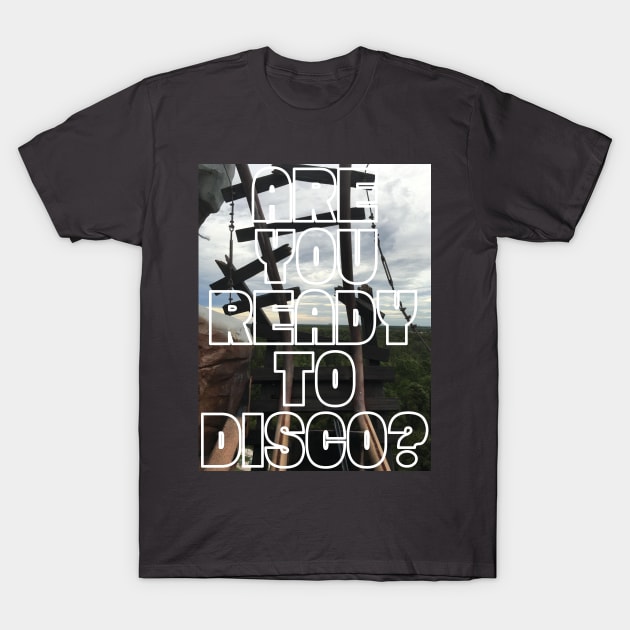 Are you ready to Disco with the Yeti? T-Shirt by Tomorrowland Arcade